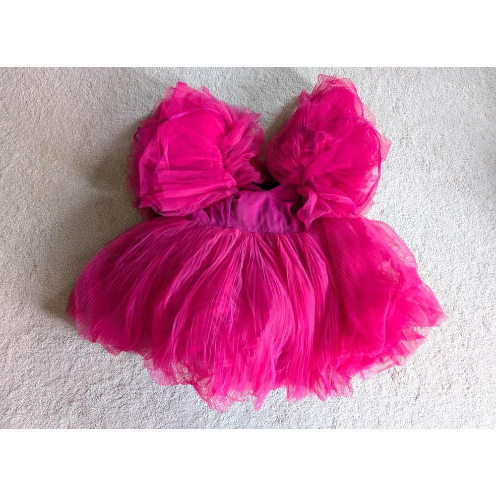 Fashion Nova Luxe Dulaney Tulle Mini Dress Pink Small Short Party Dress